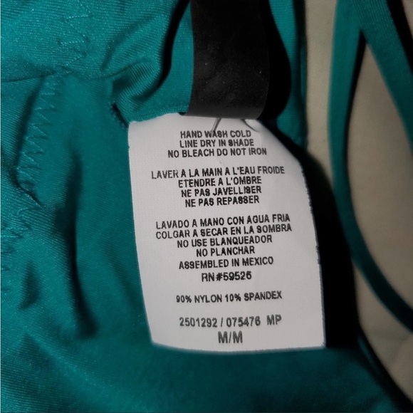 New Soluna Under The Sea Plunge High Cut Leg One Piece Swimsuit Size Medium - Picture 7 of 8